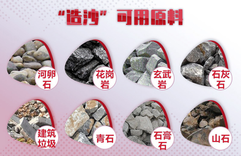 造沙原料多種多樣，購(gòu)機(jī)要多思量