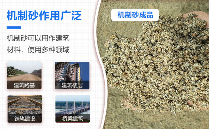 機制砂品級越來越高，用途也越來越廣泛