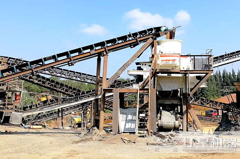 制砂機(jī)成品粒型好，成品多用于建筑工程，道路基建
